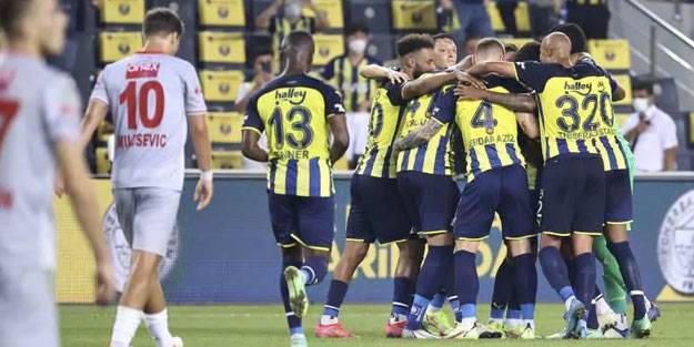 Fenerbahçe sahasında çoştu