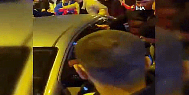 Fenerbahçe stadının önünde rezillik!