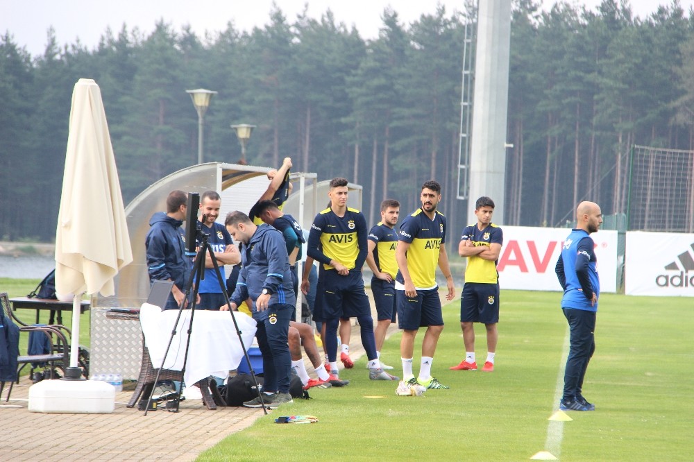 Fenerbahçe taktik çalıştı 