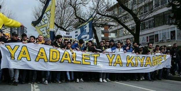 Fenerbahçe taraftarı sokağa indi
