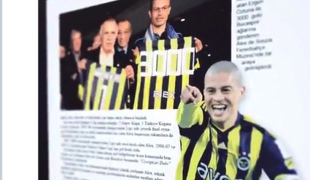Fenerbahçe tarihi kitabında göze çarpan Alex detayı!