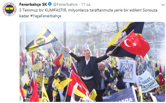 Fenerbahçe ve Trabzonspor’dan 3 Temmuz paylaşımı 