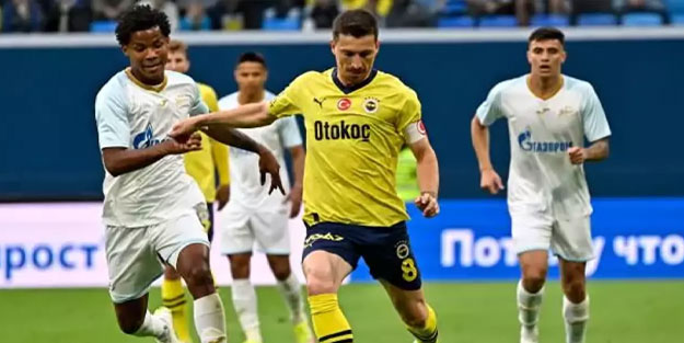 Fenerbahçe, Zenit'e yenildi