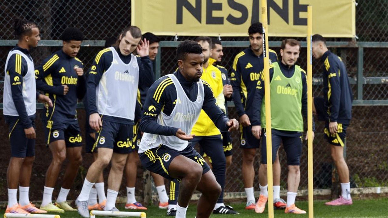 Fenerbahçe’de Beşiktaş derbisi hazırlıkları sürüyor