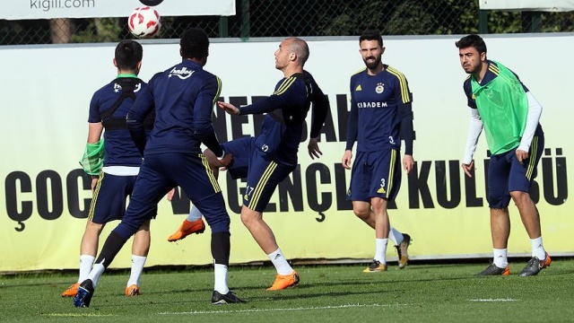 Fenerbahçe'de derbi hazırlıkları tamamladı