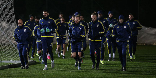 Fenerbahçe'de ikinci yarı hazırlıkları