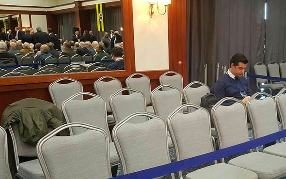 Fenerbahçe'de, medya mensuplarından çalışma alanına tepki