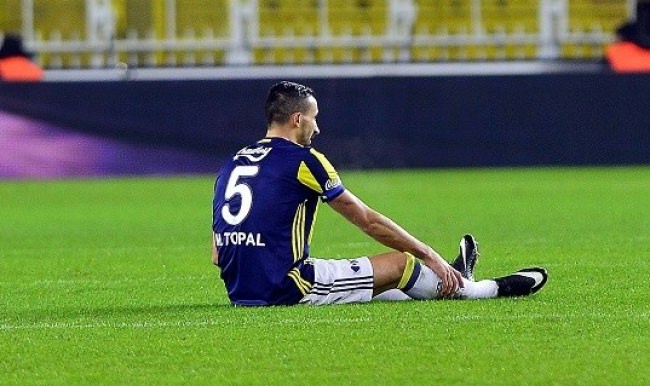 Fenerbahçe'de Mehmet Topal depremi
