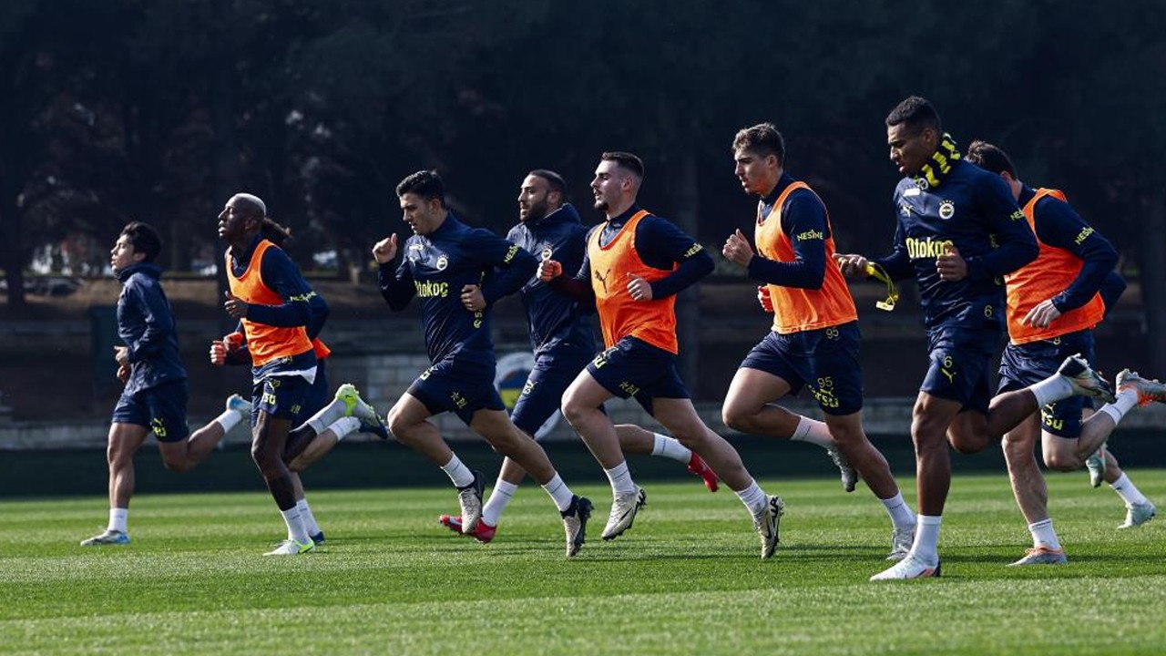 Fenerbahçe’de mesai sürüyor! Erzurumspor FK maçına hazırlık başladı