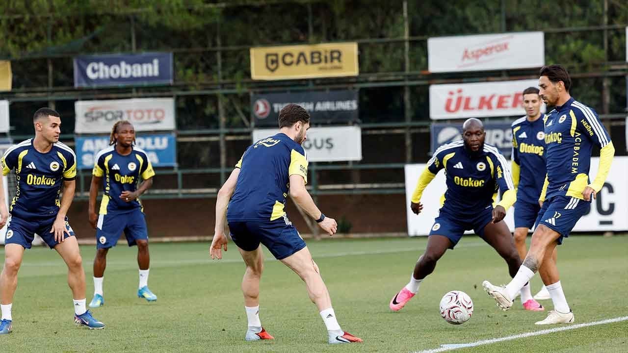 Fenerbahçe'de Samsunspor maçı mesaisi sürüyor! İsmail Kartal öğrencilerini hırslandırdı!