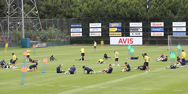 Fenerbahçe'de yoğun antrenman mesaisi