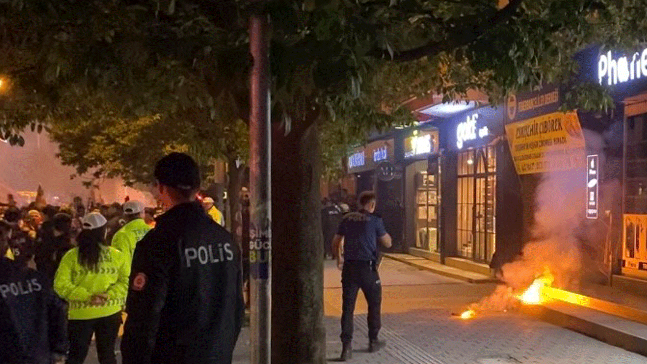 Fenerbahçeliler Derneği’ni yakmaya çalışan bıçaklı Galatasaray taraftarı gözaltına alındı