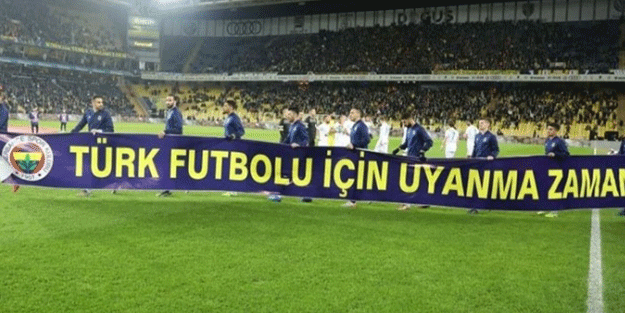 Fenerbahçe'ye kötü haber! Bu pankarta ceza yolda