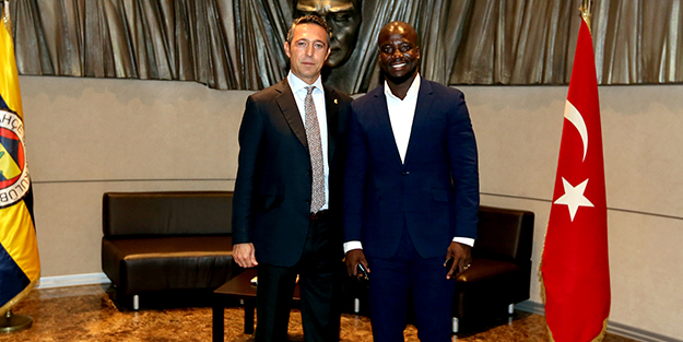 Fenerbahçe'nin eski futbolcusundan Ali Koç'a ziyaret