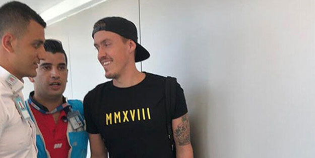 Fenerbahçe'nin golcüsü Max Kruse, İstanbul'da