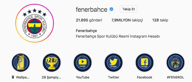 Fenerbahçe'nin Instagram hesabı hacklendi mi? Fenerbahçe'nin Instagram hesabına ne oldu?