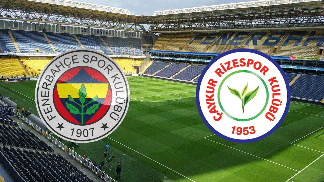 Fenerbahçe'nin Süper Lig'deki hedefi Çaykur Rizespor!