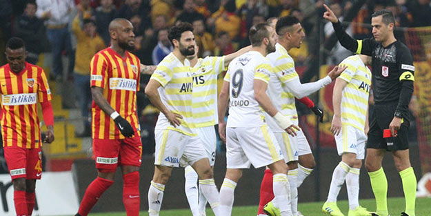 Fenerbahçe'ye Kayserispor darbesi