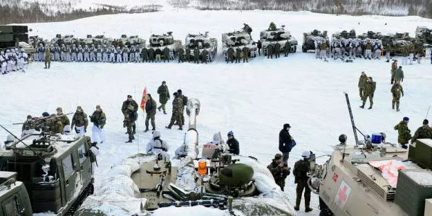 Ferah AB ülkesinde dev tatbikat