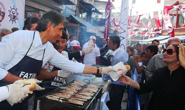 Festival balık tutma yarışması ile devam ediyor