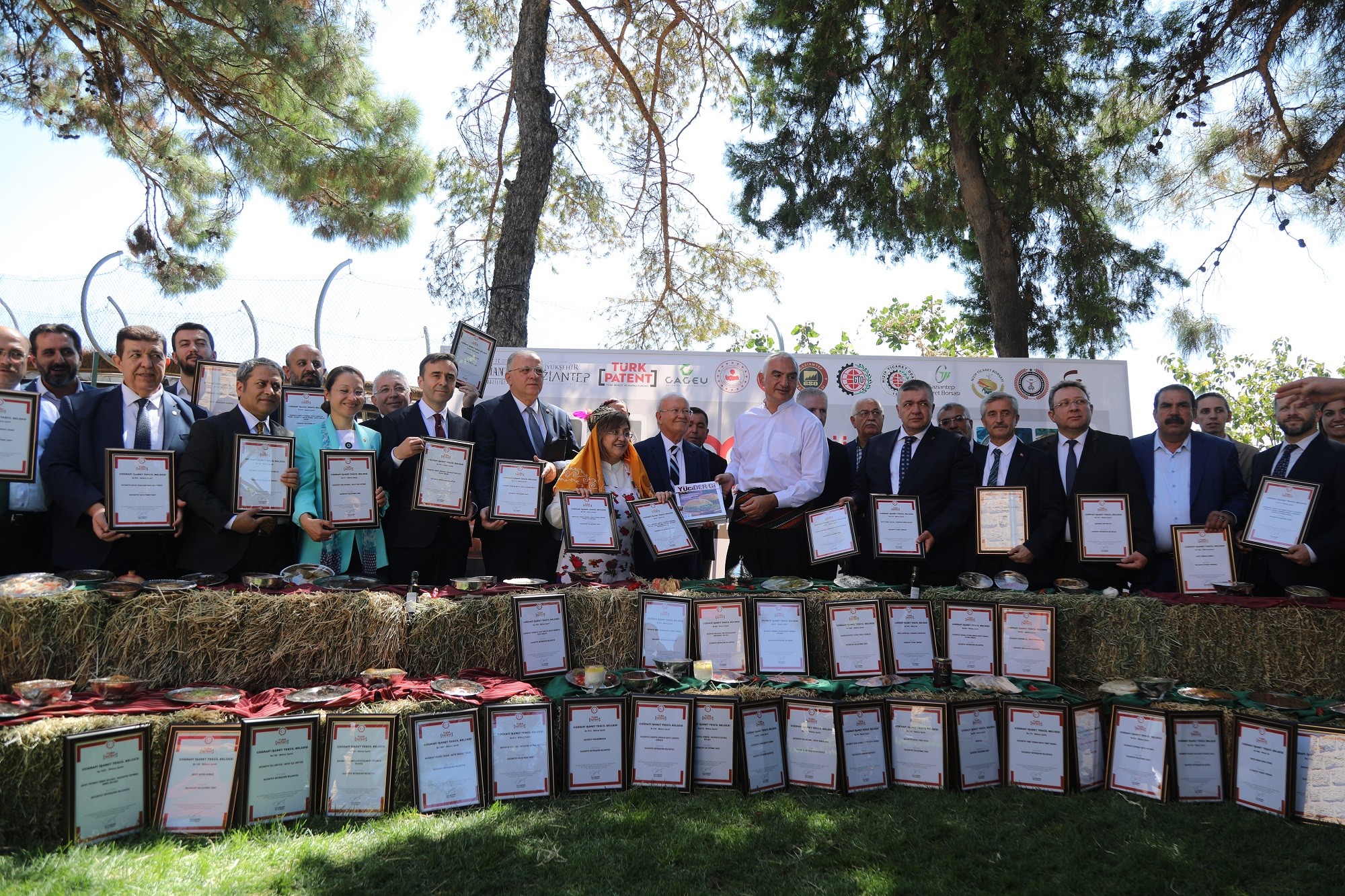 Festival kapsamında coğrafi işaretli ürün için toplu tescil töreni düzenlendi