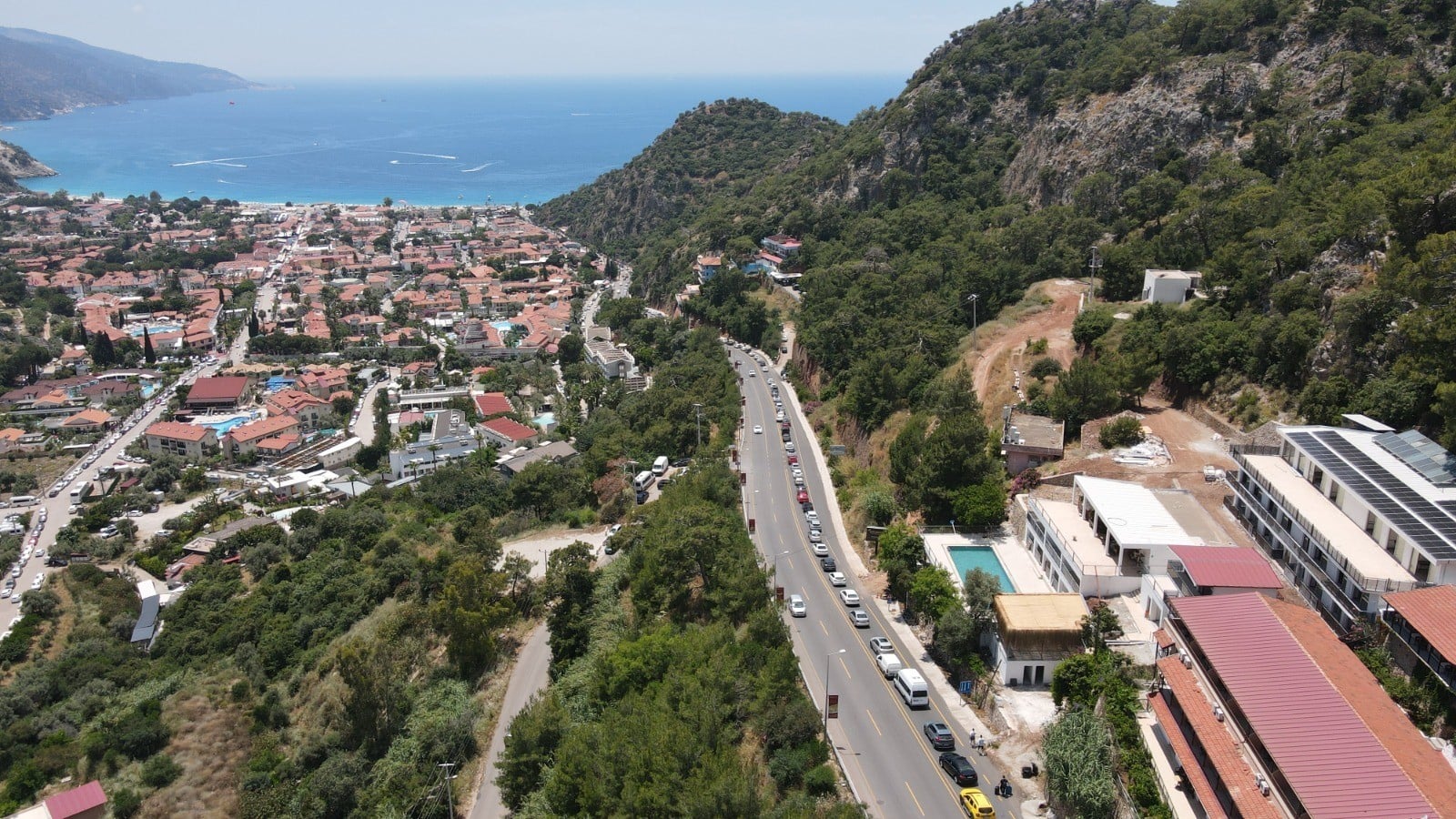 Fethiye'de bayram yoğunluğu sürüyor