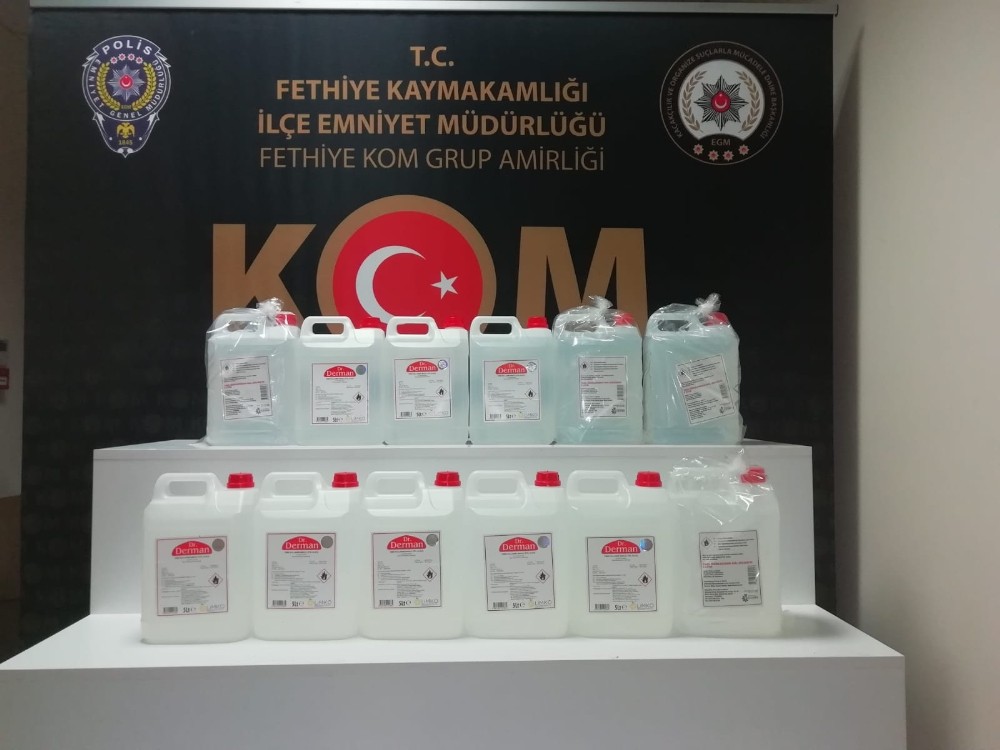 Fethiye’de kaçak tütün ve alkol operasyonu 