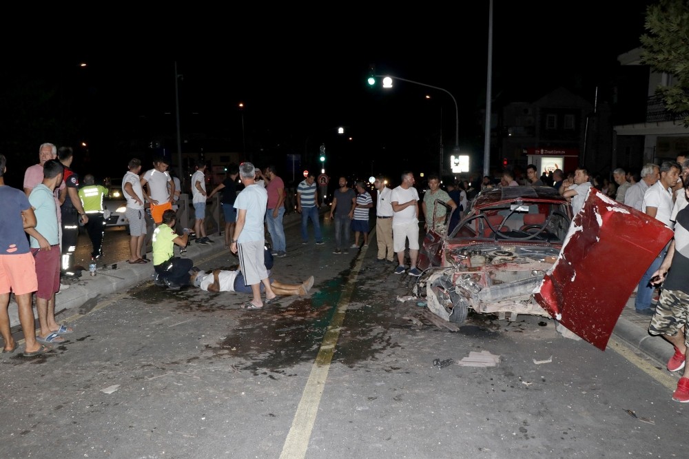Fethiye’de trafik kazası: 2 yaralı 