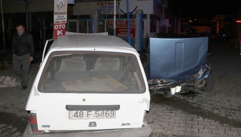 Fethiye’de trafik kazası: 2 yaralı 