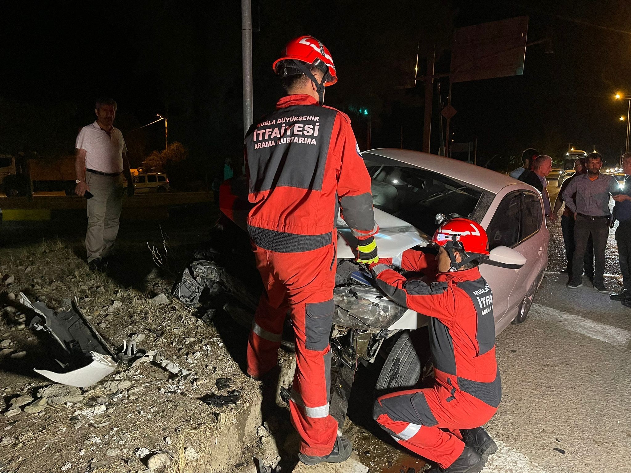 Fethiye’de trafik kazası: 2 yaralı