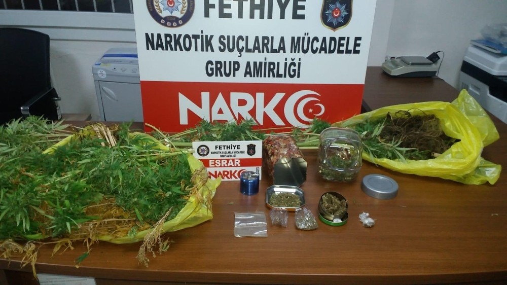 Fethiye’de uyuşturucu operasyonu; 1 kişi tutuklandı 