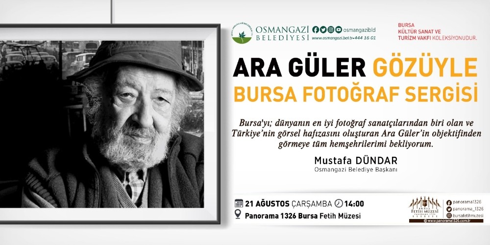Fetih Müzesi’nde “Ara Güler Fotoğraf Sergisi” 