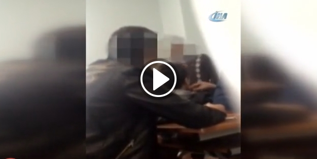 FETÖ dershanesinde öğrenciler gizlice çekti!