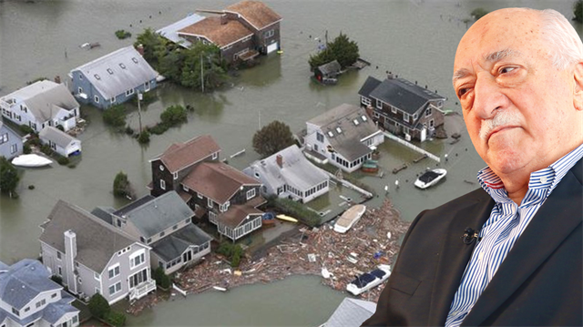 FETÖ elebaşından Sandy kasırgasına karşı not