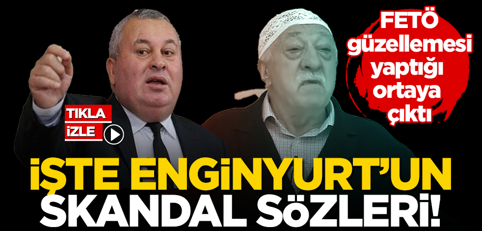 FETÖ güzellemesi yaptığı ortaya çıktı! İşte Cemal Enginyurt’un skandal Gülen güzellemesi!