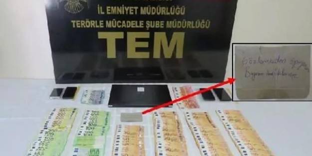 FETÖ hükümlüsünün çantasından bakın ne çıktı!