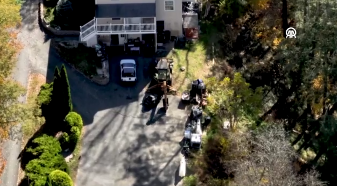 FETÖ karargahında acayip işler! Dron görüntüleri her şeyi ortaya çıkardı