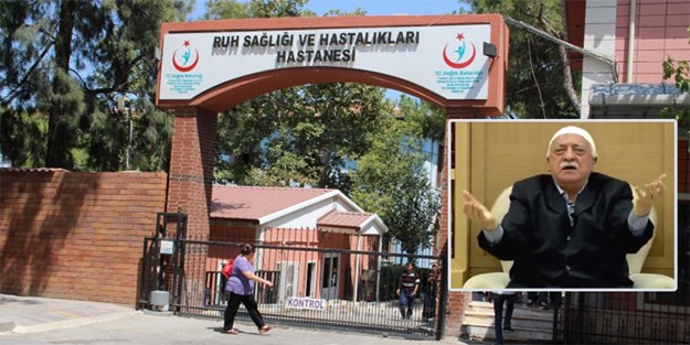 Fetö lideri akıl hastanesinde yatmış