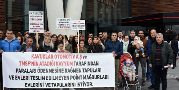 FETÖ mağdurları evlerini istiyor