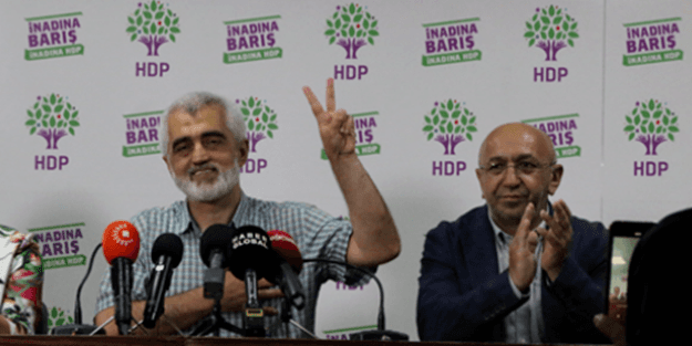 FETÖ sevici Ömer Faruk Gergerlioğlu HDP Genel Merkezi'nde konuştu