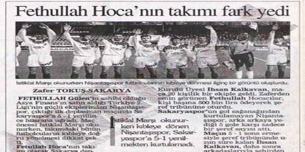 FETÖ spora da el atıp şike bile yapmış