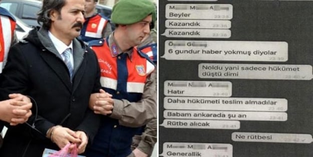 FETÖ'cü albayın oğlundan 15 Temmuz mesajı! 'Beyler kazandık'