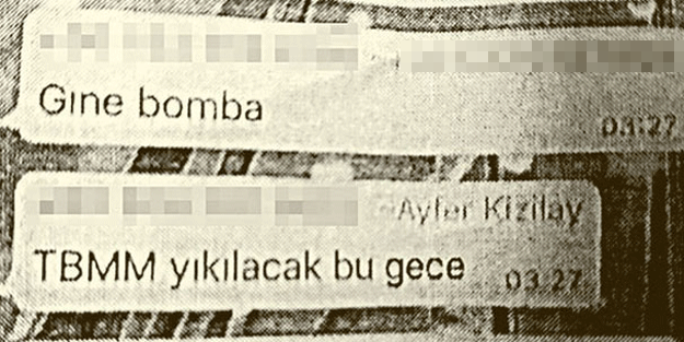 FETÖ'cü doktordan darbe gecesi hain mesaj: TBMM bu gece yıkılmalı