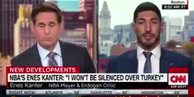 FETÖ'cü Enes Kanter'den Erdoğan ve Türkiye hakkında alçak sözler