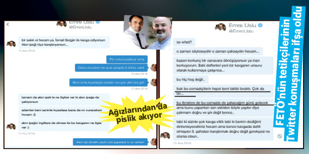 FETÖ’cü tetikçiler birbirine düştü