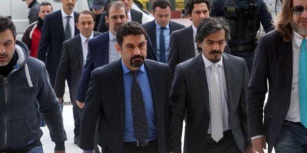 FETÖ'cüler Yunan kucağında! Darbeci haine polis koruması