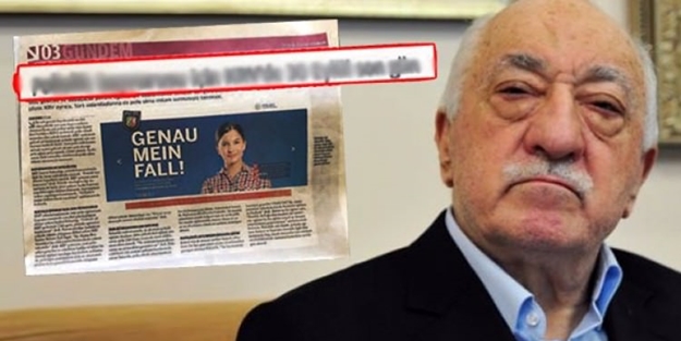 FETÖ'den gazete haberiyle yeni talimat