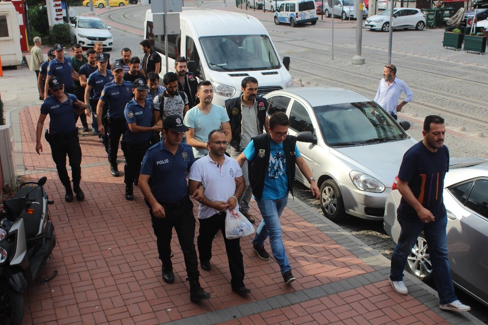 FETÖ’den gözaltına alınan TÜBİTAK çalışanları adliyeye sevk edildi 