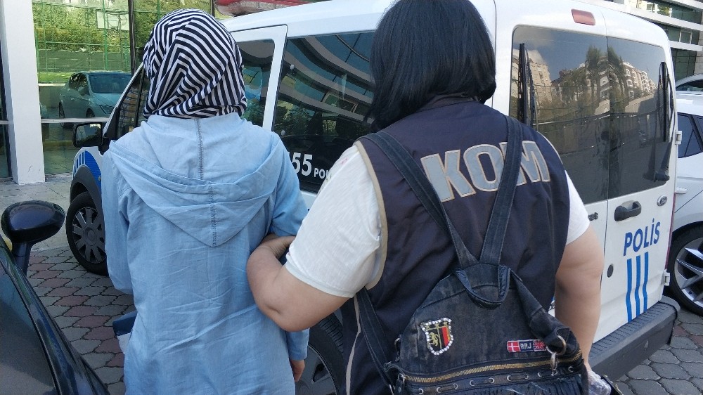 FETÖ’nün örgüt evinde yakalanan kadın tutuklandı 