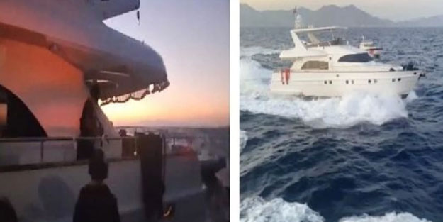 FETÖ/PDY üyeleri ABD bayraklı yatta yakalandı